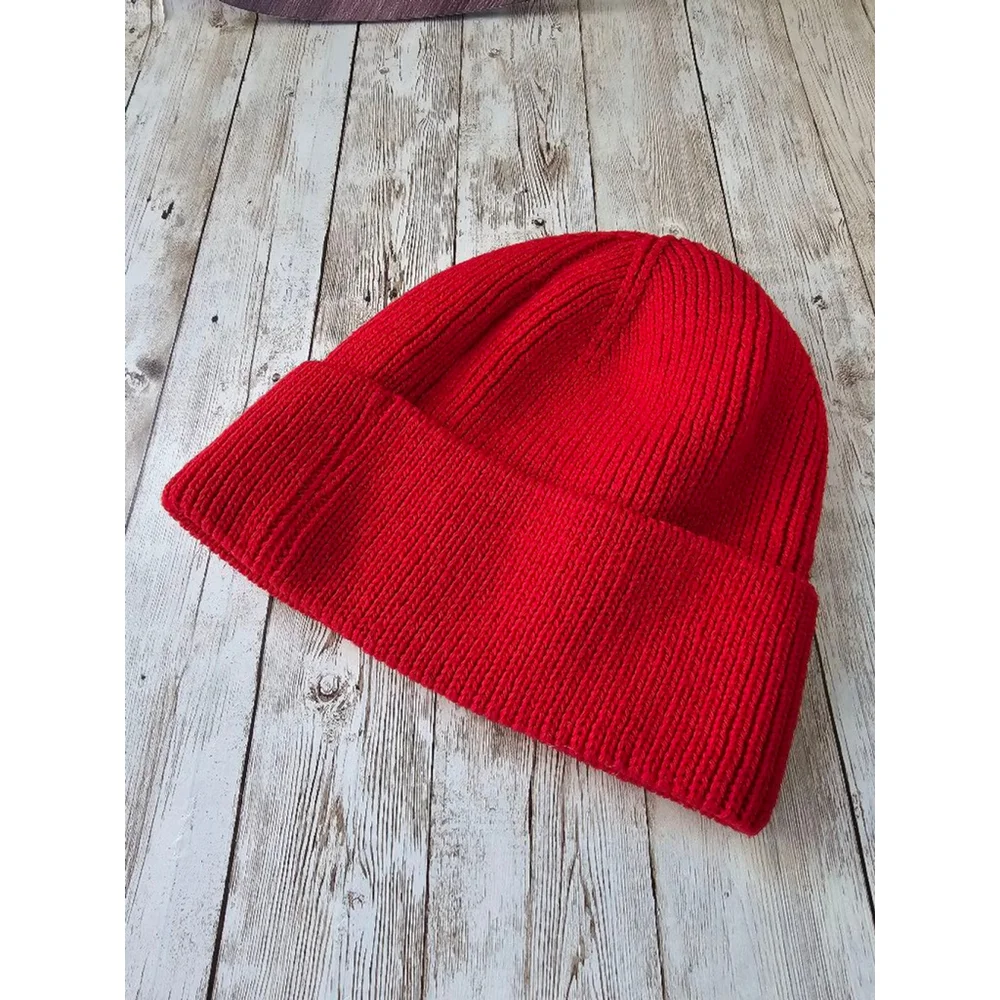 Calvin Klein Red knit Beanie